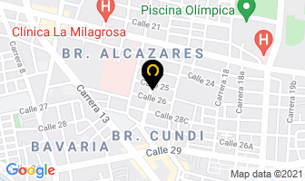 Mapa de Henju´s Comida Rapida en Santa Marta