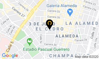 Mapa de Henry Arcila Moncada en Cali