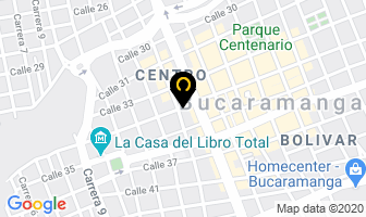 Mapa de Henry Quesos en Bucaramanga