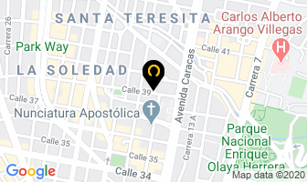 Mapa de Hera Informática Ltda. en Bogotá D.C