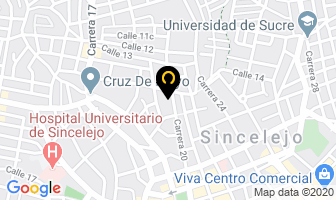 Mapa de Herazo Cure Lucy Isabel en Sincelejo