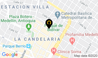 Mapa de Hermanos De Los Desvalidos en Medellín