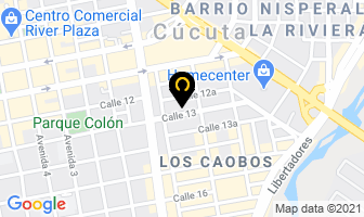 Mapa de Hernández A. Martha en Cúcuta