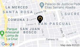 Mapa de Hernández Omaira Vásquez De en Cali