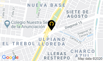 Mapa de Hernández Oquendo Harvey en Cali
