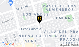 Mapa de Hernández Rincón Nancy en Cali