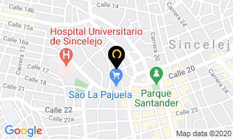 Mapa de Hernández Urueta Rafael en Sincelejo