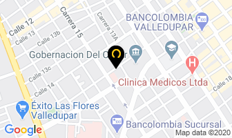 Mapa de Hernando Osorio en Valledupar