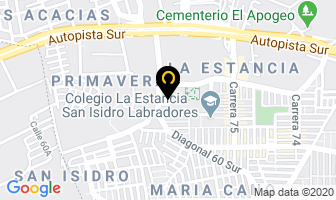 Mapa de Herpaty Ltda en Bogotá D.C
