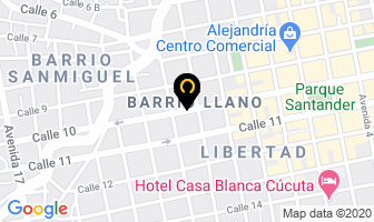 Mapa de Herracol en Cúcuta