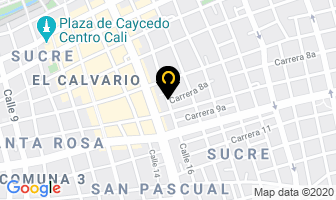 Mapa de Herrajes Antioquia en Cali