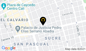 Mapa de Herrajes Calima Ltda en Cali
