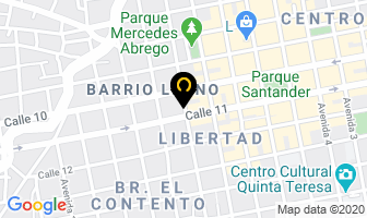 Mapa de Herrajes Del Norte en Cúcuta