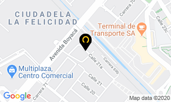 Mapa de Herrajes Dudi S.a. en Bogotá D.C