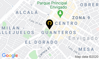 Mapa de Herrajes Evelmor en Medellín