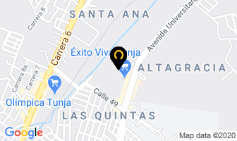 Mapa de Herreño Parra Rosmery en Tunja