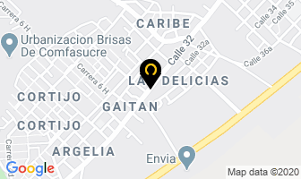 Mapa de Herreria Actual en Sincelejo