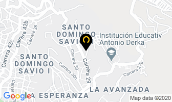 Mapa de Hh Computadores en Medellín