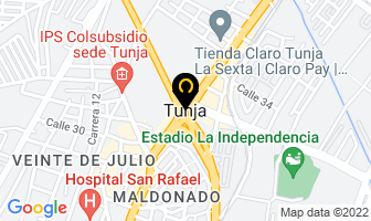 Mapa de H.holguin Dominguez en Tunja