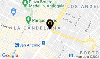 Mapa de Hibrid Store en Medellín