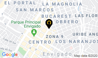 Mapa de Hidrata2O en Envigado