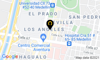 Mapa de Hidráulicos Adán en Medellín