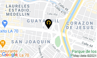 Mapa de Hidraulicos S.r.m en Medellín