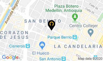 Mapa de Hidro Sistemas Ltda. en Medellín