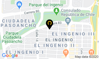 Mapa de Hidrodinamica en Cali