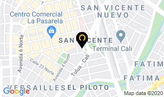 Mapa de Hidroequipos en Cali