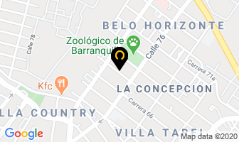 Mapa de Hidroequipos Ltda. en Barranquilla
