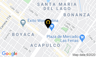 Mapa de Hidrotec Ltda. en Bogotá D.C