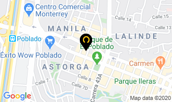 Mapa de Hielo Aquí en Medellín