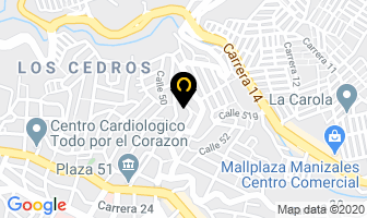 Mapa de Hielo Fiesta en Manizales