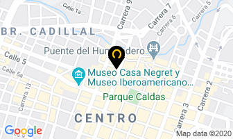 Mapa de Hielo Fiesta en Popayán