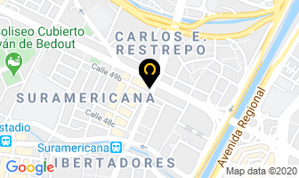 Mapa de Hierros De Antioquia en Medellín