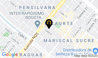 Mapa de Hierros El Dorado Ltda en Bogotá D.C