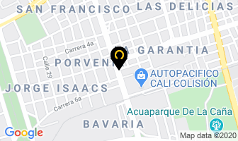 Mapa de Hierros Hb S.a. en Cali