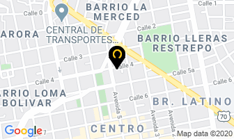 Mapa de Hierros Y Laminas Ltda en Cúcuta
