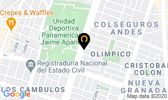 Mapa de Hilachas Peluquería en Cali