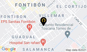Mapa de Hilandería Fontibón S.a. en Bogotá D.C