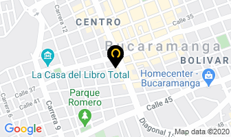 Mapa de Hilazas E Hilos en Bucaramanga