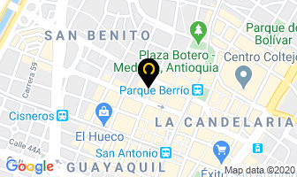 Mapa de Hilo Color en Medellín
