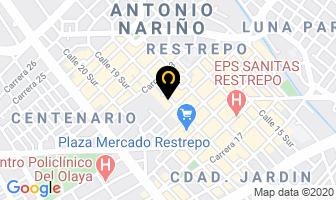 Mapa de Hilos Búfalo Ltda. en Bogotá D.C