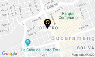 Mapa de Hilos Venus en Bucaramanga