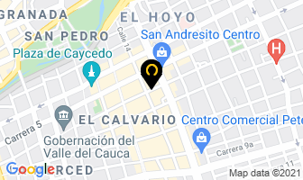 Mapa de Hip Hop Store en Cali