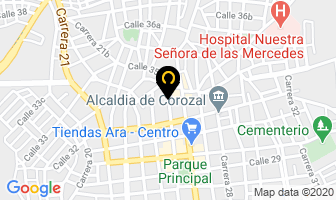 Mapa de Hipermercado Catovi en Corozal