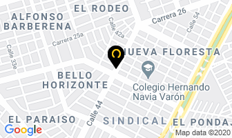 Mapa de Hirsch María Cristina en Cali