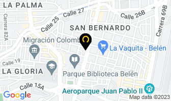 Mapa de Hj Gruas Ltda. en Medellín
