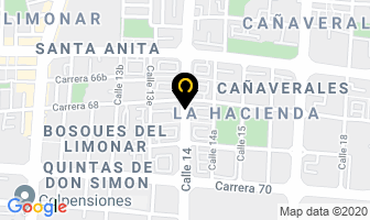 Mapa de Hm Asociados S.a.s en Cali